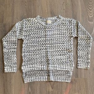 Chunky Crochet Sweater with Tail